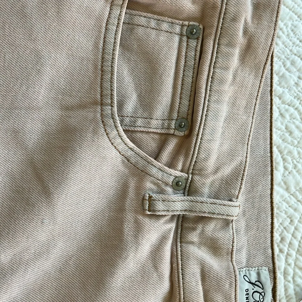 J.Crew pinky size 32 with a light hue of blue shredded at the bottom nwt - Picture 8 of 10